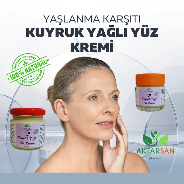 %100 Doğal Kuyruk Yağlı Yüz Kremi - 5