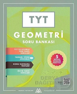 MARSİS /  TYT GEOMETRİ SORU BANKASI ürün görseli