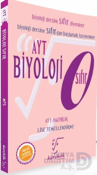 KAREKÖK /  AYT BİYOLOJİ SIFIR ürün görseli