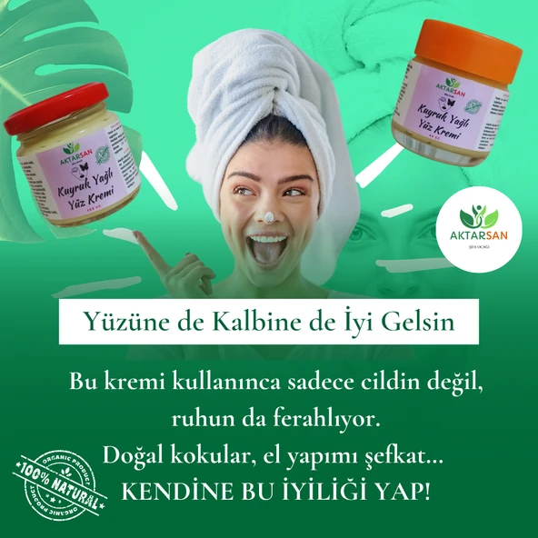 %100 Doğal Kuyruk Yağlı Yüz Kremi - 9