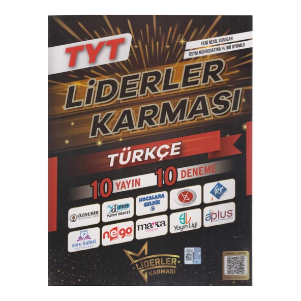 LİDERLER KARMASI /  TYT TÜRKÇE 10 YAYIN 10 DENEME ürün görseli