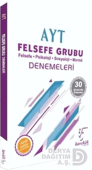 KAREKÖK / AYT FELSEFE GRUBU DENEMELERİ YENİ ürün görseli