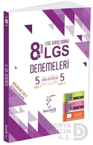 KAREKÖK / 8.SINIF LGS (54987)  5 DENEMELERİ(5 LGS DENEMESİ) ürün görseli