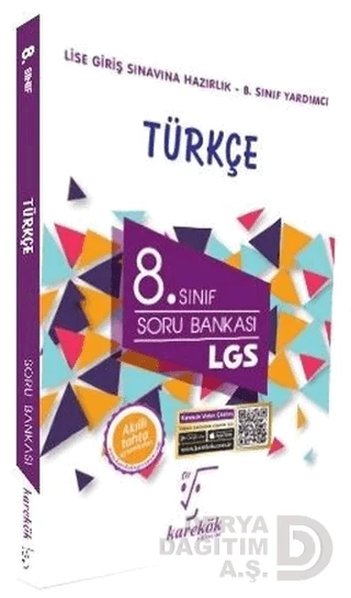 KAREKÖK / 8.SINIF LGS TÜRKÇE SORU BANKASI YENİ ürün görseli