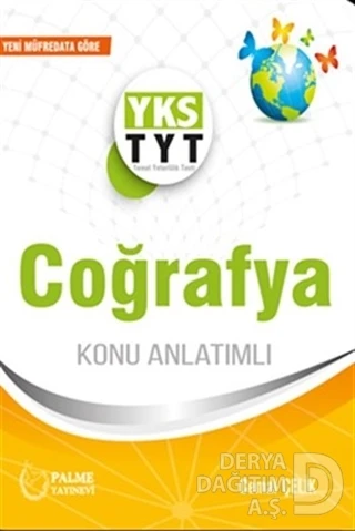 PALME /  YKS TYT COĞRAFYA KONU KİTABI YENİ ürün görseli