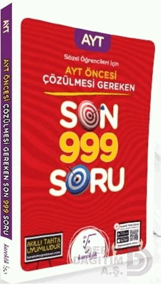 KAREKÖK /  AYT SON 999 SORU SÖZEL İÇİN ürün görseli