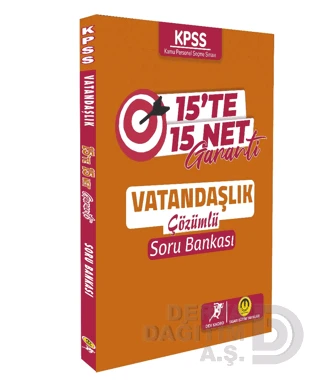 TASARI /  KPSS VATANDAŞLIK 15 TE 15 NET GARANTİ SORU BANKASI ürün görseli
