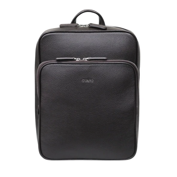 Guard Kahve Yatay Hakiki Deri Sırt Çantası Erkek P1928 ürün görseli