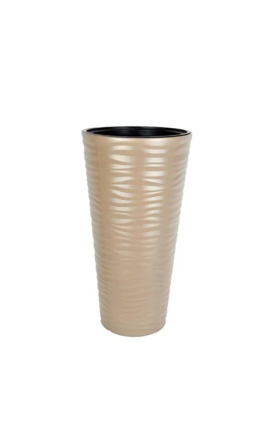 Omnipazar SO-KVT2 Kumsal Vazo Saksı Takımı 85 Litre Mocha 3 Adet - Resim 4