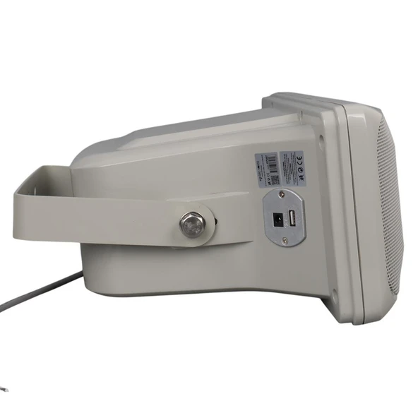 Magicvoice MV-29 13 CM 30 Watt Komütatörlü Hat Trafolu Gri Horn Sütun Hoparlör (Tekli Paket) - 3