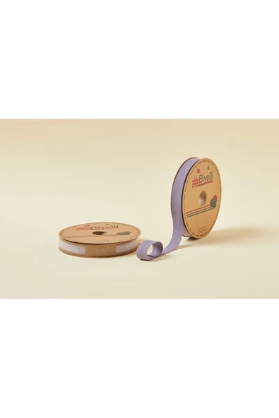 Biye Koton Katlı D37 Lila 2 cm 25 Metre %65 Koton %35 Polyester ürün görseli