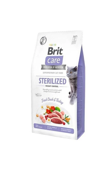 Brit Care Ördekli Kısırlaştrırılmış Yetişkin Kedi Maması 7 Kg. ürün görseli