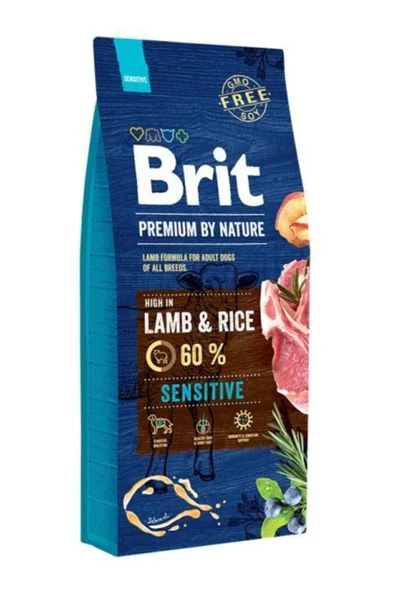 Premium Sensitive Lamb Kuzu Etli Yetişkin Köpek Maması 15 Kg ürün görseli