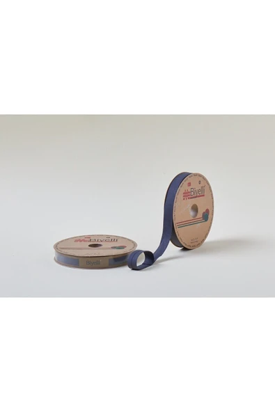 Biye Koton Katlı D39 Lacivert 2 cm 25 Metre %65 Koton %35 Polyester ürün görseli