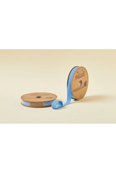 Biye Koton Katlı D60 Koyu Mavi 2 cm 25 Metre %65 Koton %35 Polyester ürün görseli