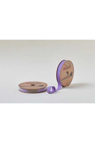 Biye Koton Katlı D51 Açık Mor 2 cm 25 Metre %65 Koton %35 Polyester ürün görseli