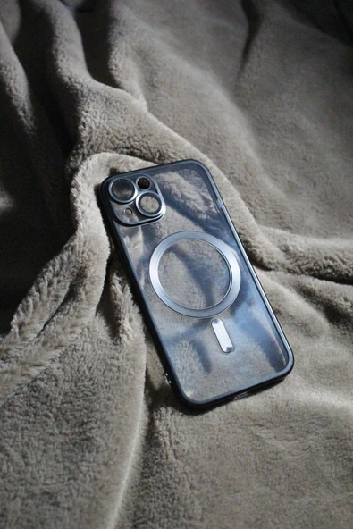 İphone 14 Uyumlu Magsafeli Kamera Koruyuculu Silikon Kılıf - 2