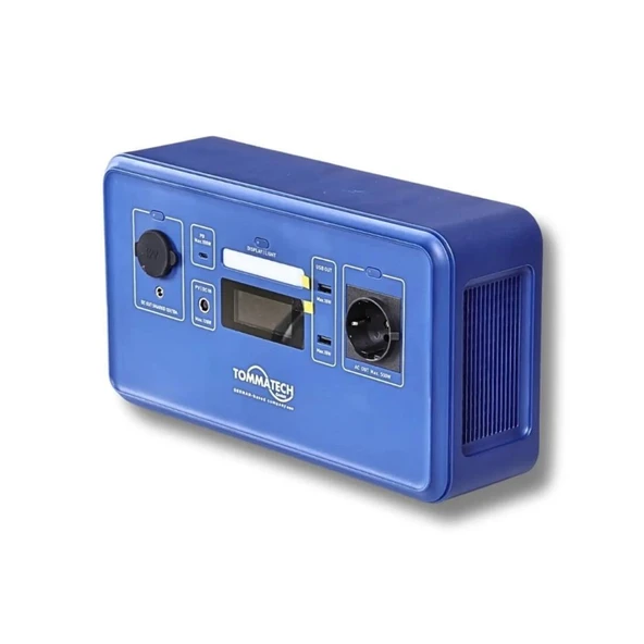 TommaTech 500W Taşınabilir Güç Kaynağı Power Station R Serisi - Resim 2