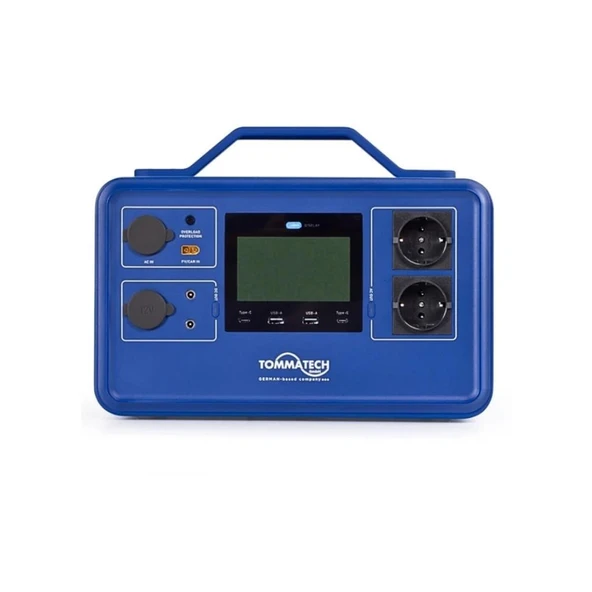 TommaTech 1200W Taşınabilir Güç Kaynağı Power Station V Serisi ürün görseli 1