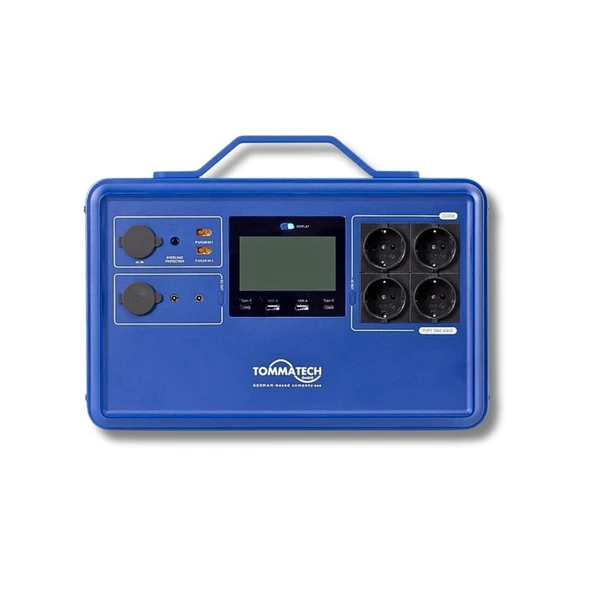 TommaTech 2400W Taşınabilir Güç Kaynağı Power Station V Serisi ürün görseli 1