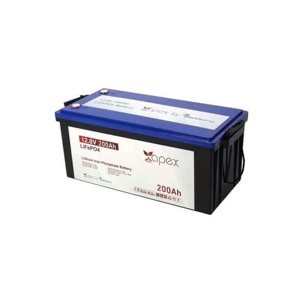 Apex 12.8V 200Ah LiFePO4 Lityum Akü - 2