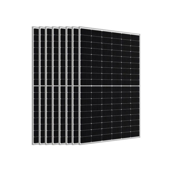 TommaTech 600W Half-Cut TOPCon Güneş Paneli - 8 Adet ürün görseli 1