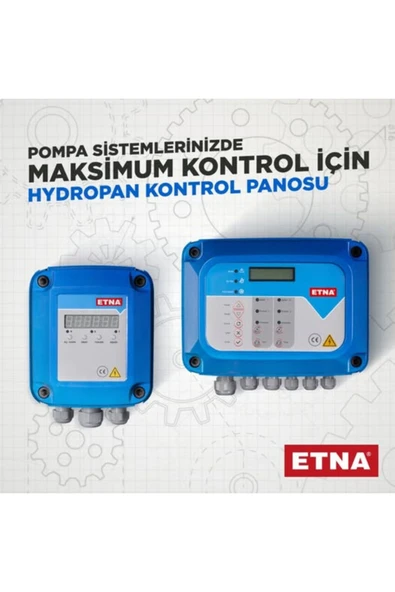 Çift Pompa (HİDROFOR,DALGIÇ) Için Monofaze Kontrol Panosu: Hydropan2d-aps (220V/50HZ) - Resim 2
