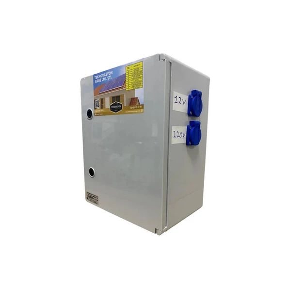 Taşınabilir Güneş Enerji Paketi – TV Aydınlatma Telefon Şarjı ve Küçük Elektrikli Cihazlar İçin Kompakt Solar Sistem ürün görseli 1