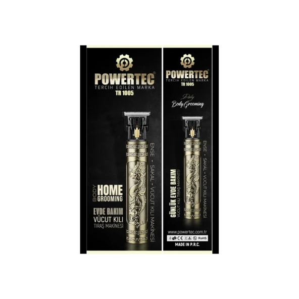 Powertec TR-1005 Saç ve Sakal Kesme Makinesi