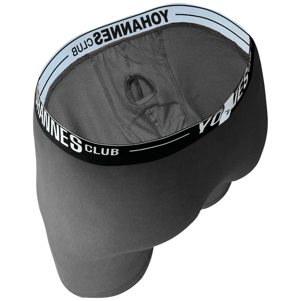 Yohannes Club, Erkek Özel Anatomik Pamuklu Boxer, Renk Seçenekli, Tekli Paket - Resim 6