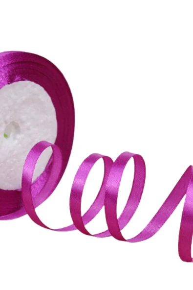 Saten Kurdele 1 cm 10 Metre Mürdüm ürün görseli