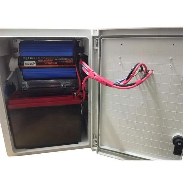 Taşınabilir Güneş Enerji Paketi 150w Güneş Paneli 80ah akü 600W inverter Tv Aydınlatma Paketi - Resim 2