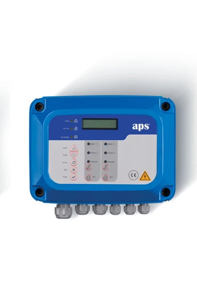 Çift Pompa (HİDROFOR,DALGIÇ) Için Monofaze Kontrol Panosu: Hydropan2d-aps (220V/50HZ) - Resim 3