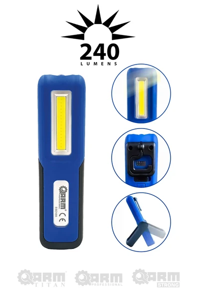 240 LÜMEN ŞARJLI LED LAMBA ürün görseli