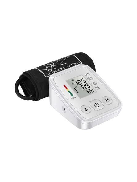 Kol Tipi Sesli Ev Ölçüm Cihazı Akıllı Tansiyon Aleti Monitörü ürün görseli