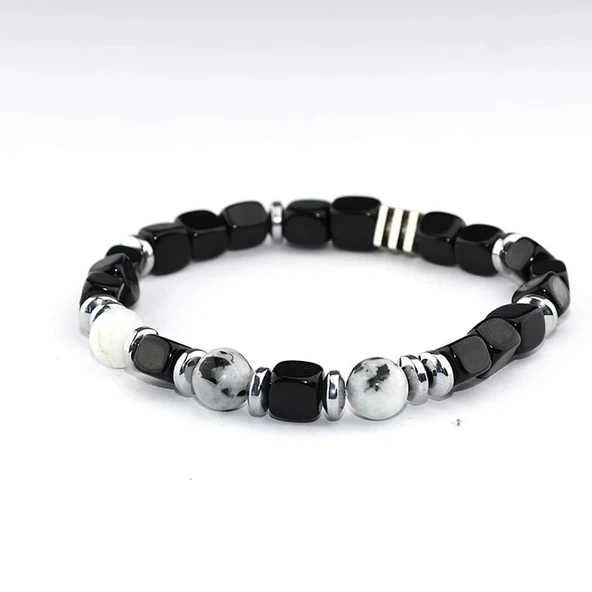 Ay Taşı ve Oltu Taşı Bileklik - Resim 2