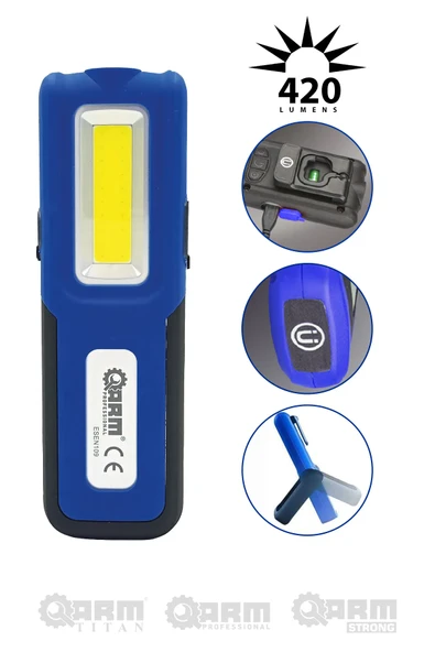 420 LÜMEN ŞARJLI LED LAMBA ürün görseli