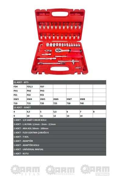 1/4 46 PARÇA LOKMA SETİ - Resim 2