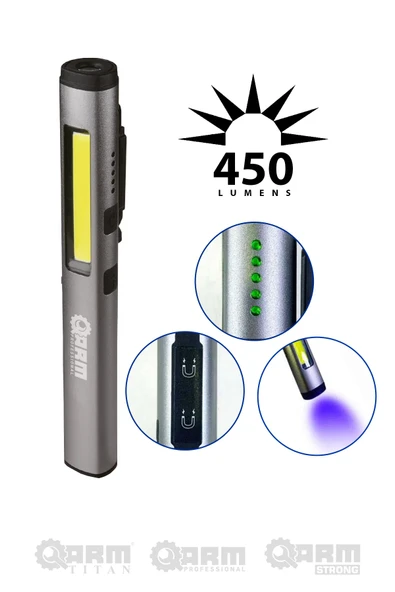 450 LÜMEN ŞARJLI LED LAMBA ürün görseli