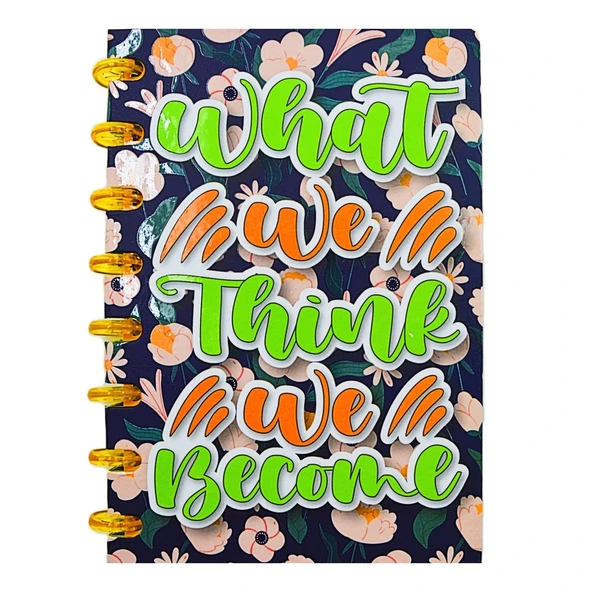 NotYaz A5 100 Yaprak Planlayıcı Ve Tarihsiz Ajanda Post-It Destekli-What We Think ürün görseli