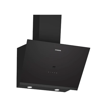 Siemens iQ100 LC64KPJ60T Siyah Duvar Tipi Ankastre Davlumbaz