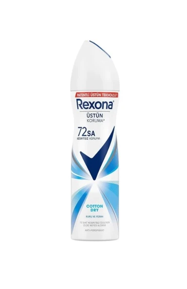 Rexona Deodorant 150 ml Adv Cotton Dry ürün görseli 1