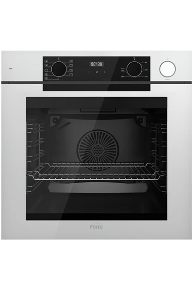 Ferre Fryart Artline Steam Qep64cb - Sc406-wfa - D064-sa 9 Prog. Dijital Turbo Ank. Set - Beyaz - 2
