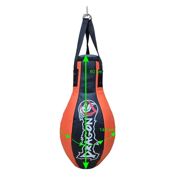 DragonDo 1068-P Pear Bag Kum Torbası 80X45 cm Kick Boks Torbası - 1
