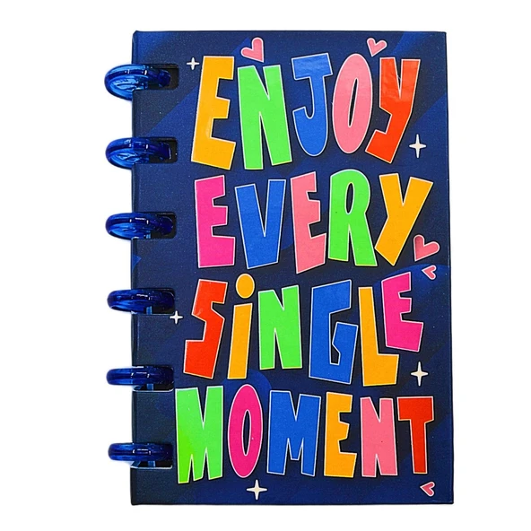 NotYaz A6 100 Yaprak Bloknot Post-It Destekli-Enjoy Every Single Moment ürün görseli