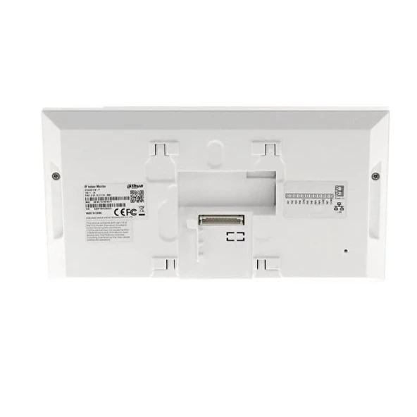 Dahua Vth2421fw-p 7" Tft Lcd Dokunmatik Ekran Çok Yönlü Mikrofon Villa Tipi İntercom İç Ünite Bayaz Kasa - 2