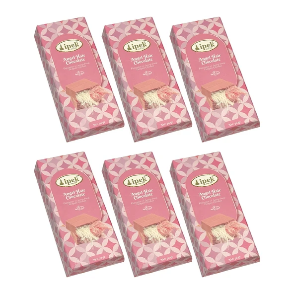 İpek Pişmaniye Angel Hair Chocolate 70 gr x 6 Adet ürün görseli 1