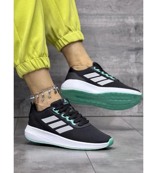 Adidas SNEAKER ERKEK-SİYAH-FÜME-SU YEŞİLİ ürün görseli 1