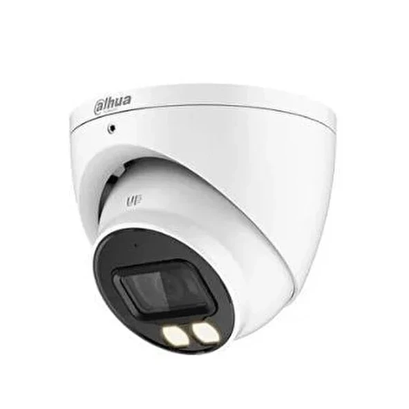 Dahua Hac-t1a21-u-il-a 2mp 2.6mm 4i̇n1 Sesli̇ Fullcolor Hdcvi Dome Kamera (akilli Işik)