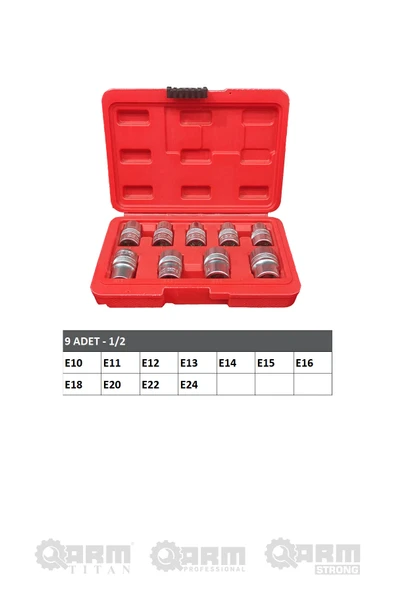 1/2 9 PARÇA E-SET KISA LOKMA SETİ - Resim 2